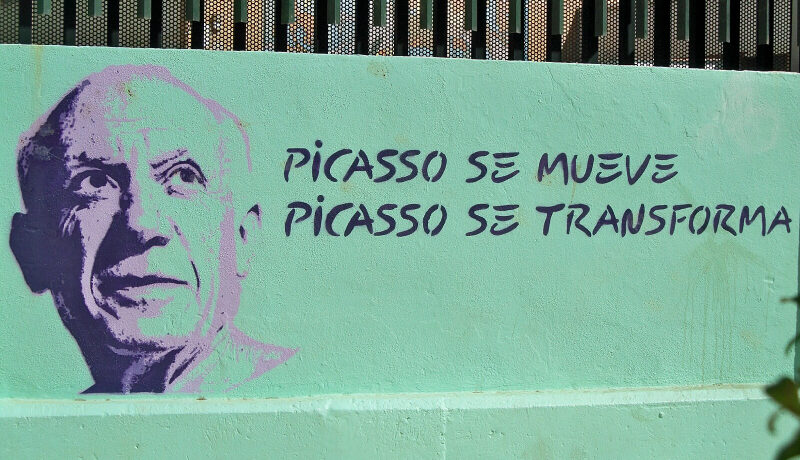 Por quién estaba influenciado Pablo Picasso