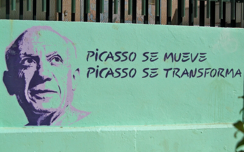 Por quién estaba influenciado Pablo Picasso